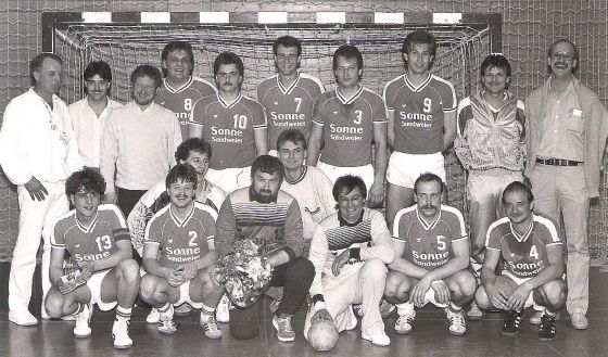 II. Mannschaft Ende 1980er