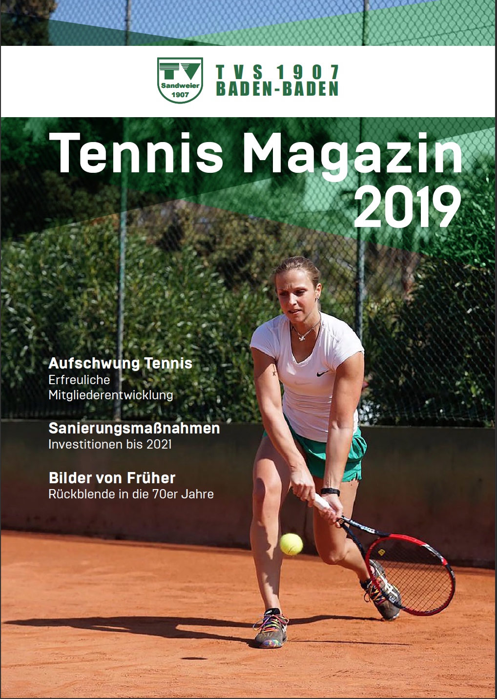 TVS Tennis Magazin 2019 Cover